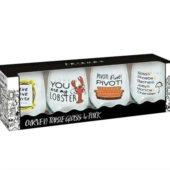 Other - Friend Wine Glasses